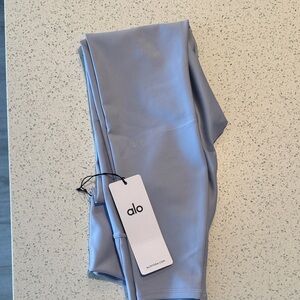 Alo Winterfrost Blue Leggings 7/8 High-Waist